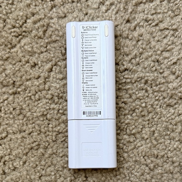 iClicker 2 Remote Control - Picture 2 of 2